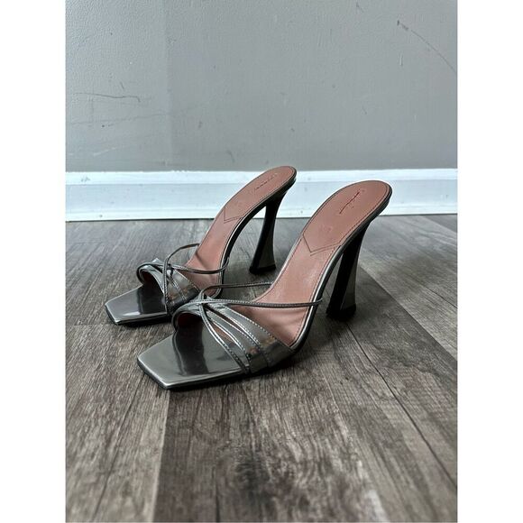 D'Accori Lust Metallic Leather Mules Size 38.5 $690 - Picture 8 of 9